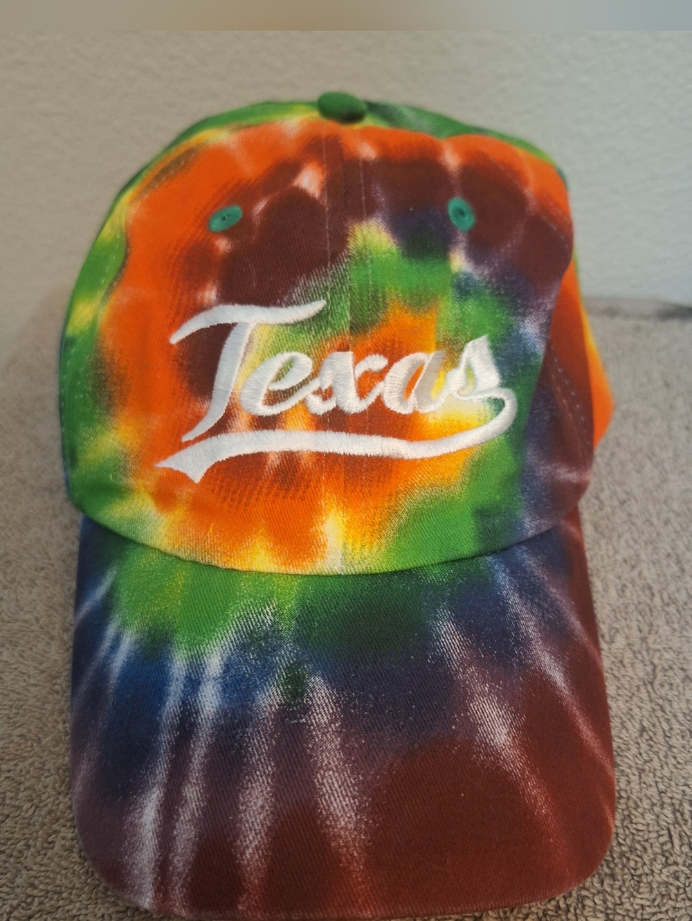 Texas Tie Dye Hat Cap